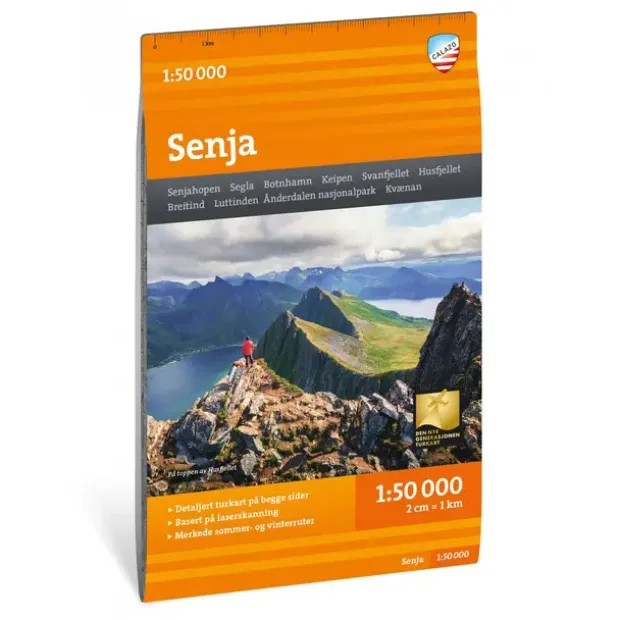 Senja Calazo Turkart 1:50 000