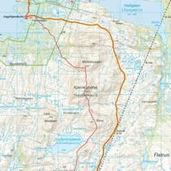 Signatur: Helt på grensen Calazo Turkart 1:50 000