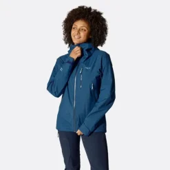 Skalljakke til dameRab Downpour Mountain Jacket W 12 Black