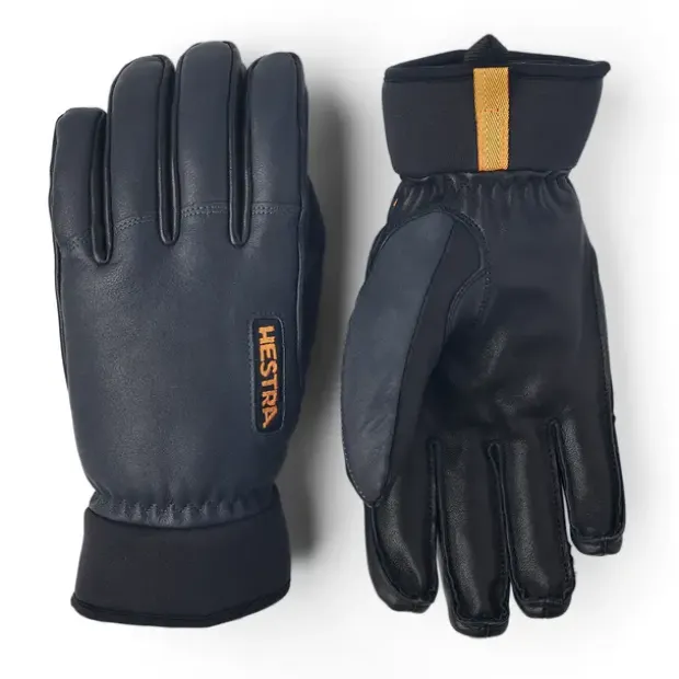 SkihanskerHestra Army Leather Wool Terry 5F 350