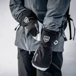 SkivotterHestra Army Leather Heli Ski Mitt 100
