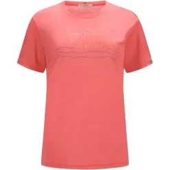 Skjorte til dameAclima Lightwool 140 Tee Sunset W 475