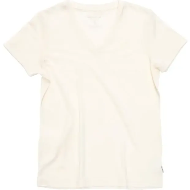 Skjorte til dameDevold Premium V-Neck Tee W 001