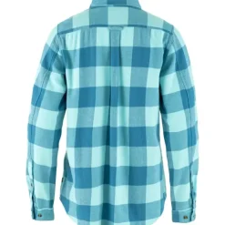 Skjorte til dame XL Fjällräven Övik Heavy Flannel W XL 543-5
