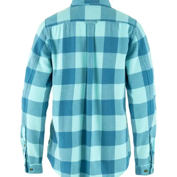 Skjorte til dame XL Fjällräven Övik Heavy Flannel W XL 543-5