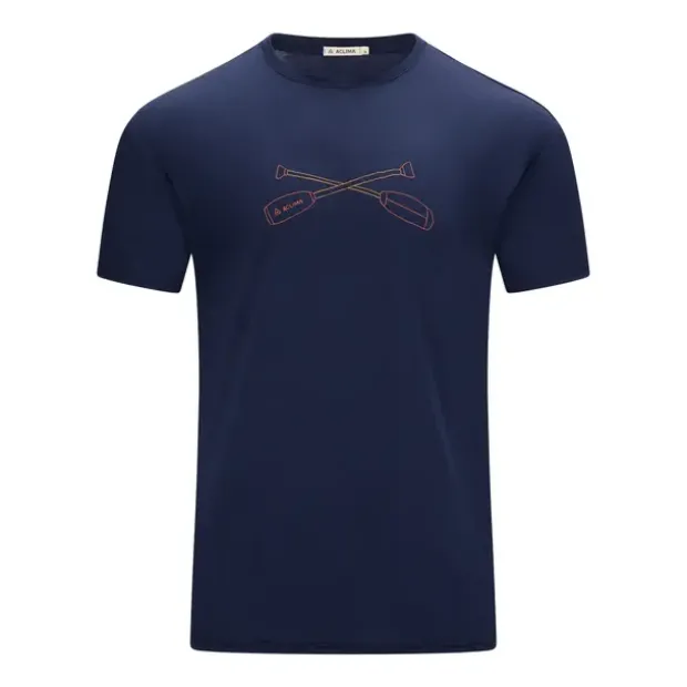 Skjorte til herreAclima Lightwool 140 Tee Oars 232