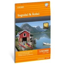 Sogndal Årdal Calazo Turkart 1:50 000