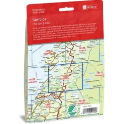 Sørfolda Nordeca Norge 1:50 000 10130