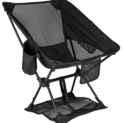 Stol Eagle Sammenleggbar stol Black