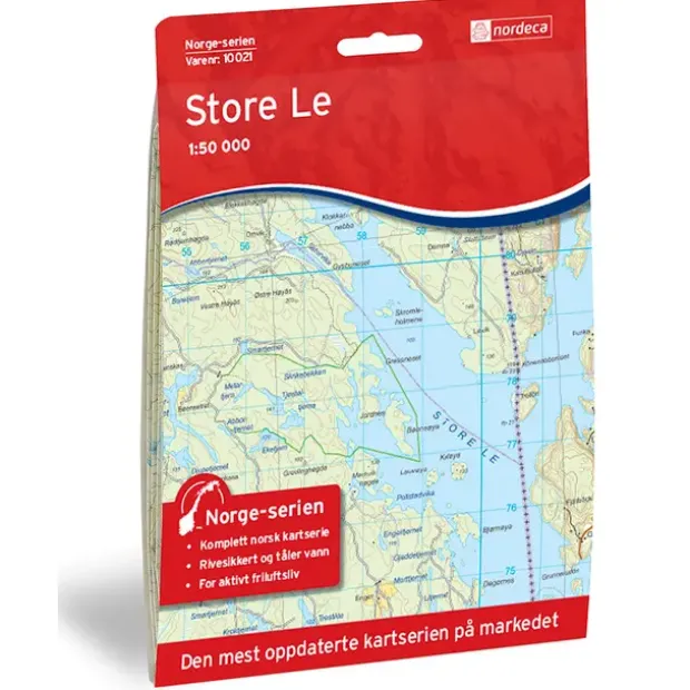 Store Le Nordeca Norge 1:50 000 10021
