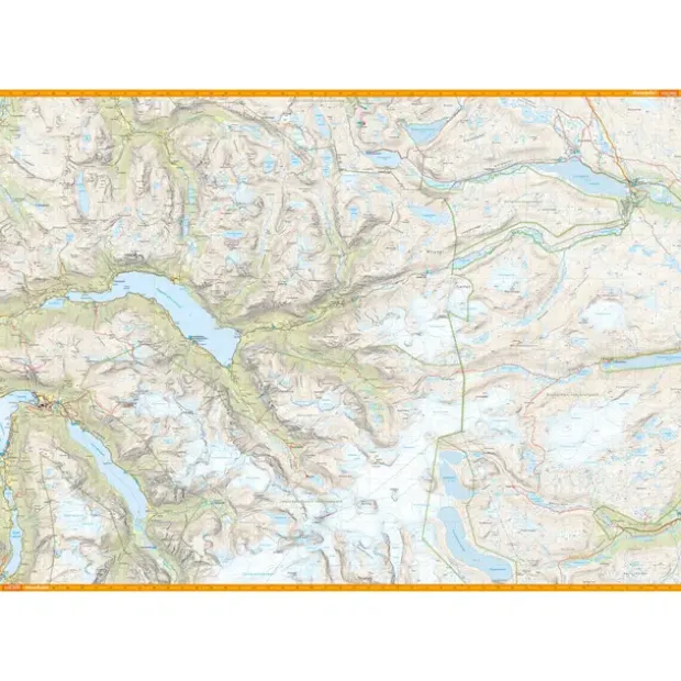 Stryn Calazo Turkart 1:50 000