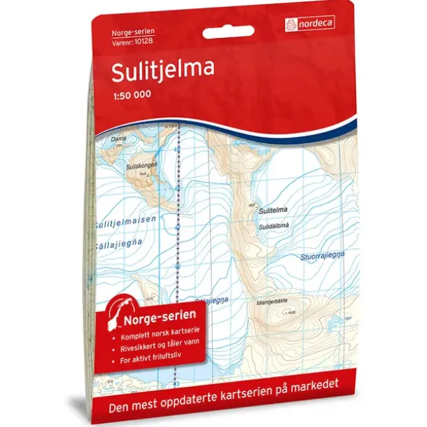 Sulitjelma Nordeca Norge 1:50 000 10128
