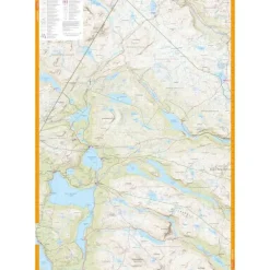 Sverige: Borgafjäll Saxnäs Stekenjokk Calazo Turkart 1:50 000