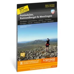 Sverige: Funäsdalen Ramundberget Messlin Calazo Turkart 1:50 000