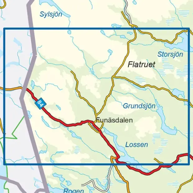 Sverige: Funäsfjällen Nordeca Sverige 7015 Funäsfjällen