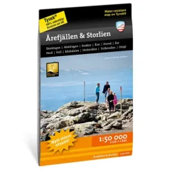 Sverige: Årefjällen Storlien Calazo Turkart 1:50 000