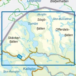 Sverige: Skäckerfjällen Nordeca Sverige 7011 Skäckerfjällen
