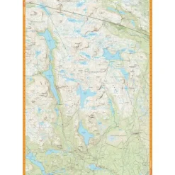 Sverige: Skäckerfjällen Offerdalsfjälen Calazo Turkart 1:50 000