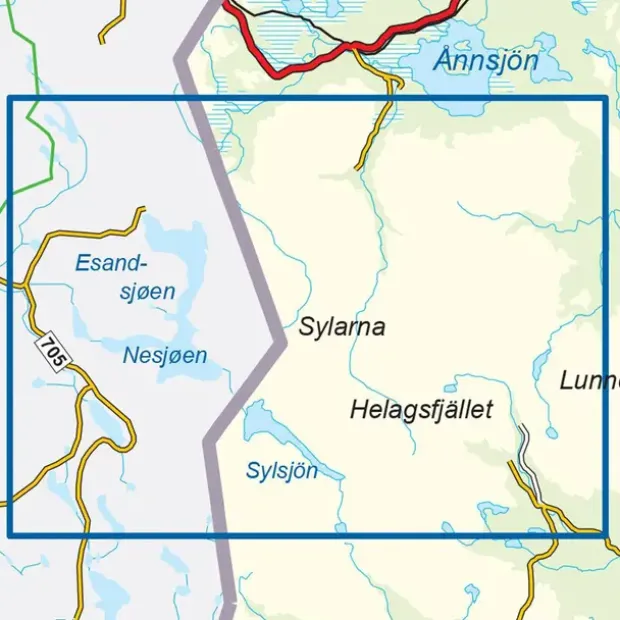 Sverige: Sylarna Nordeca Sverige 7013 Sylarna