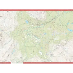 Sverige: Vålådalen Lunndörrsfjällen Calazo Høyfjellskart 1:25 000