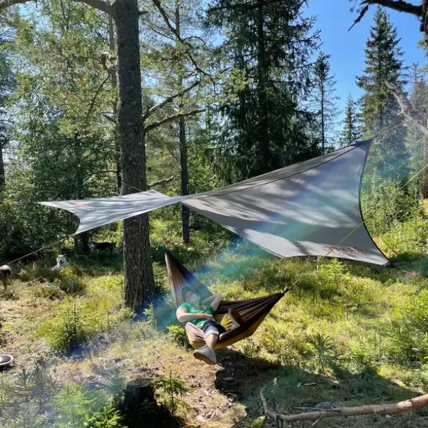 Tarp til hengekøye Range Hex Tarp 3,4 x 2,8 m