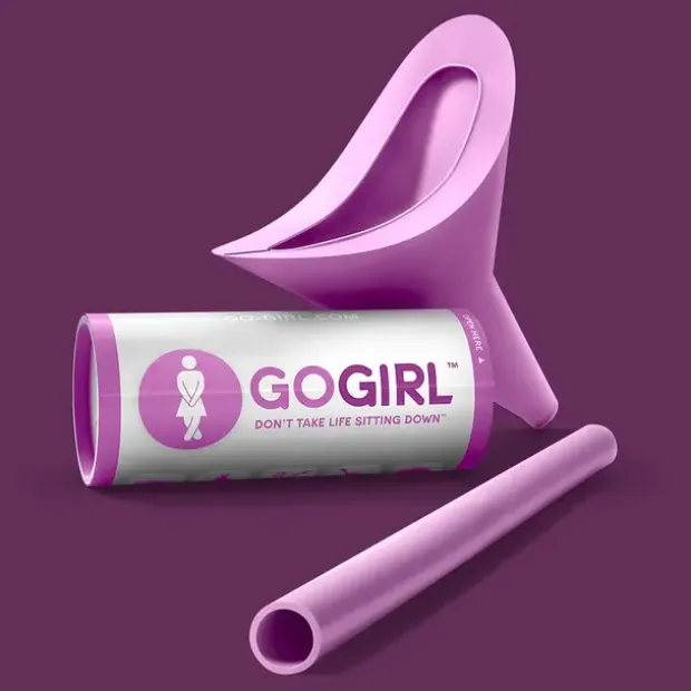Tissetut med langt rør GoGirl with Extension Pink