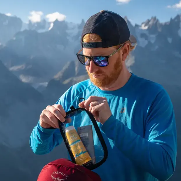 Toalettmappe til sikkerhetskontroll Osprey UL Liquids Pouch 001