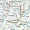 Togga Frudalshesten Calazo Høyfjellskart 1:25 000 Sogndal