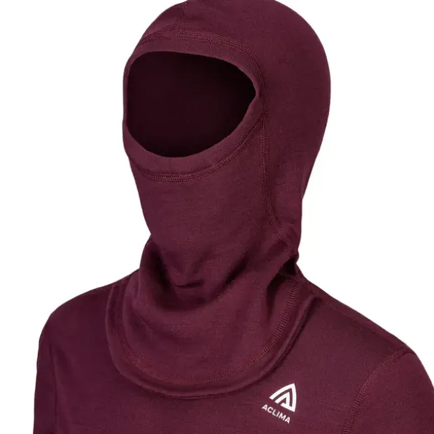 Trøye til barnAclima Warmwool Hood Jr 140 464