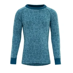 Trøye til barnDevold Duo Active Merino Shirt Kid 2 313