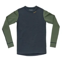 Trøye til barnDevold Expedition Merino Shirt Jr 14 287