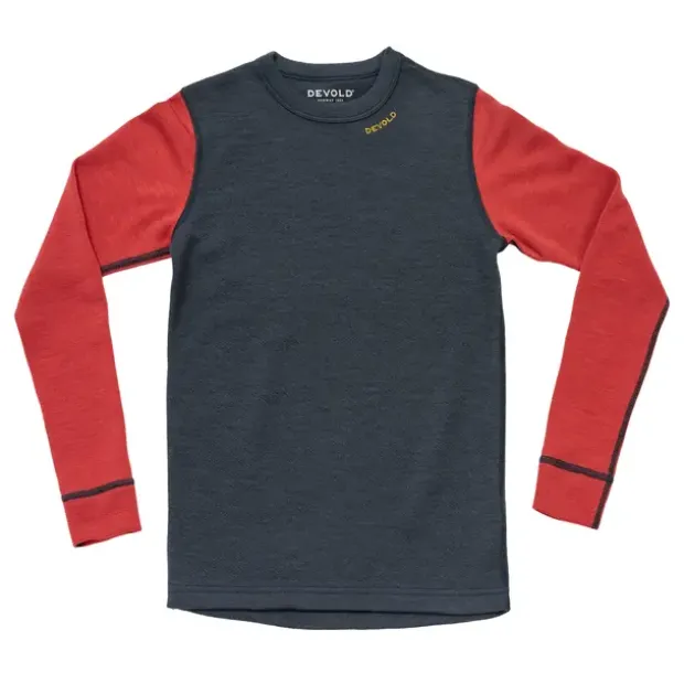 Trøye til barnDevold Expedition Merino Shirt Jr 287