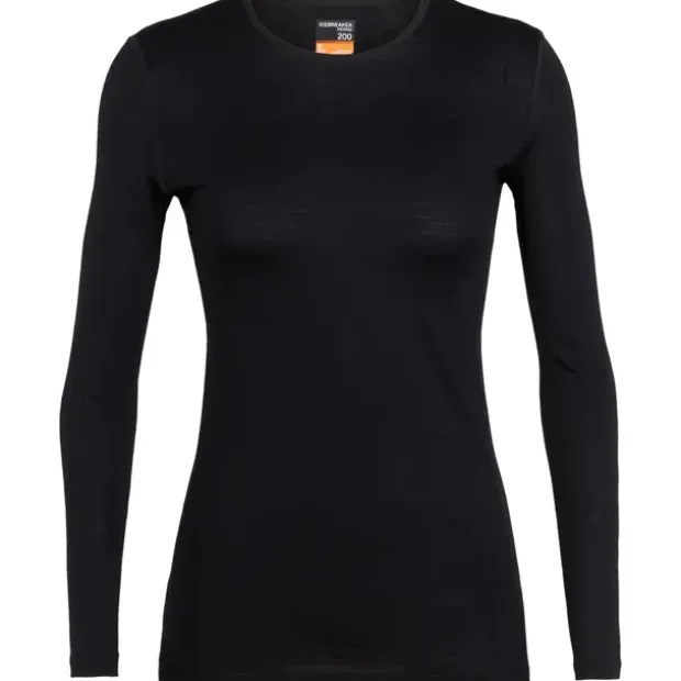 Trøye til dame L Icebreaker Merino Oasis Crew W L 001