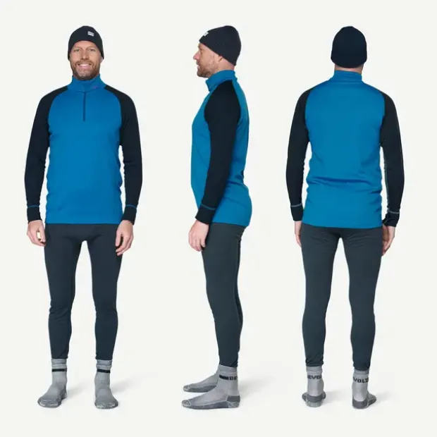 Trøye til herreDevold Duo Active Merino Zip 258