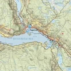 Valdres Calazo Turkart 1:50 000
