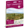 Øyer-Lillehammer Nordeca Turkart 1:50 000 2495